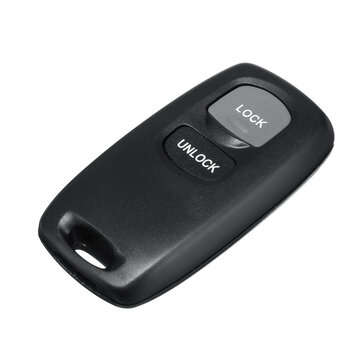 2 Buttons Remote Key Shell Case with CR2025 Battery For Mazda 3/5/6 Car