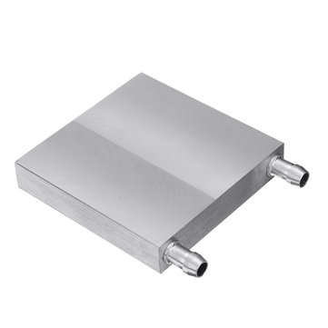 80x80x15mm Aluminum Water Cooling Block For CPU Radiator Heatsink