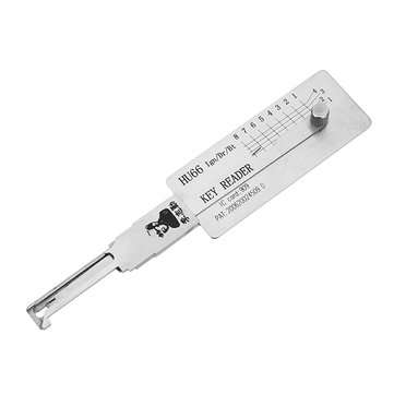 DANIU HU66 3 in 1 Car Door Lock Pick Decoder Unlock Tool Locksmith Tools