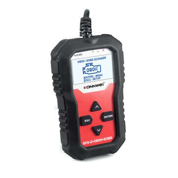 KONNWEI KW360 OBD2 Full System Diagnostic Scanner Detection Automatic Transmission For Series Vehicl