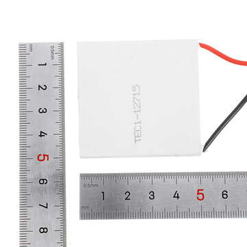 TEC1-12715 12V Heatsink Cooling Peltier TEC Semiconductor Thermoelectric Cooler 50mm*50mm*3.3mm