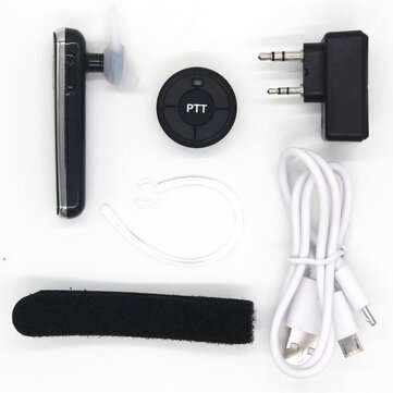 Baofeng Walkie Talkie Headset PTT Wireless Bluetooth Earphone for Two way Radio K Port Wireless head