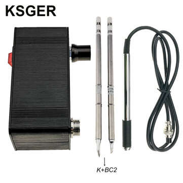 KSGER STM32 V3.1S OLED T12 Mini Soldering Station DIY Aluminum Alloy Handle Electric... (STYLE: #12)