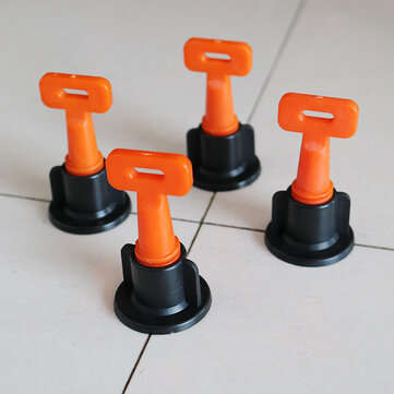 151PCS Reusable Tile Leveling System Kit Flat Ceramic T-Lock Locator Spacer Tool
