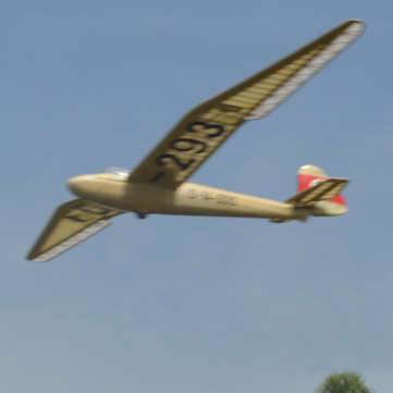 Tony Ray`s AeroModel Minimoa 1422mm Wingspan 1/12 Scale Balsa Wood Laser Cut RC Airplane Glider KIT