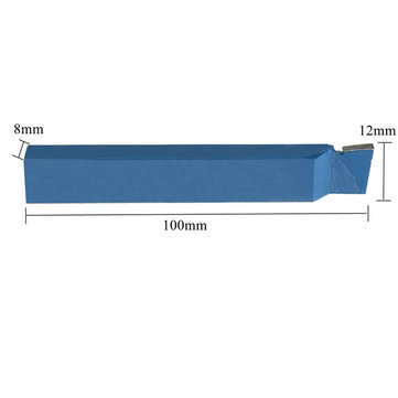 12x8x100mm Turning Tool Tungsten Carbide Tipped Lathe Cutting Tool