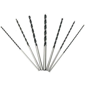 7pcs 300mm Extra Long Brad Point Twist Drill Bits Set 12 Inch Wood Working Drill Bit