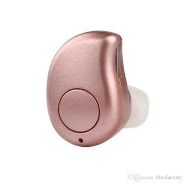 S530 Plus Mini Small Sport Wireless Blueteooth Earphone Headphone With Mic (COLOR.: ROSEGOLD)