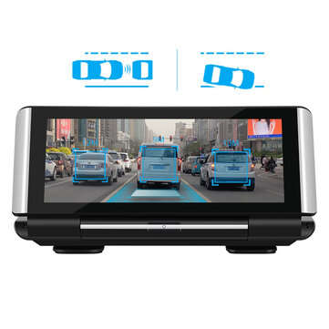 K7 7 Inch 4G Android 8.1 FHD 1080P Full Screen IPS Touch Dashboard 4G Car DVR Dash Cam with RAM2G Du