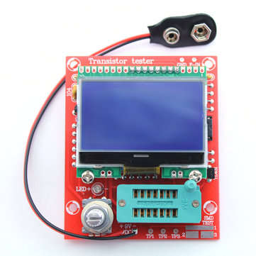 Original Hiland DIY M12864 Graphics Version LCR ESR PWM Transistor Tester Kit