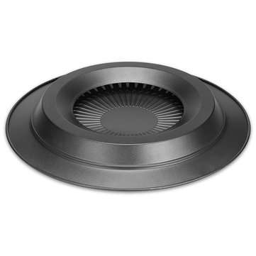 Smokeless Stovetop BBQ Grill Pan Stainless steel Card Type Non-stick Cooking Pan Round Shape Ceramic