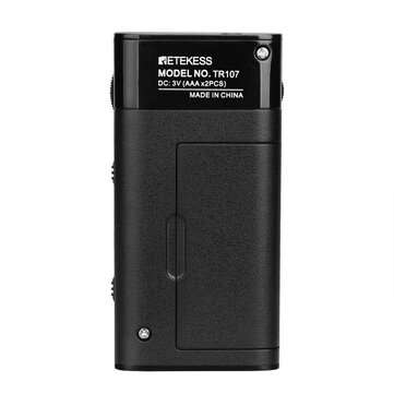 RETEKESS TR107 Portable Mini Pocket Radio FM AM Pointer Tuning Stereo Support BBS Mega Bass With Ear