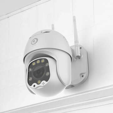 DIGOO DG-ZXC40 320 PTZ 5MP 1080P 8 LED WIFI Speed Dome IP Camera IR Full-color