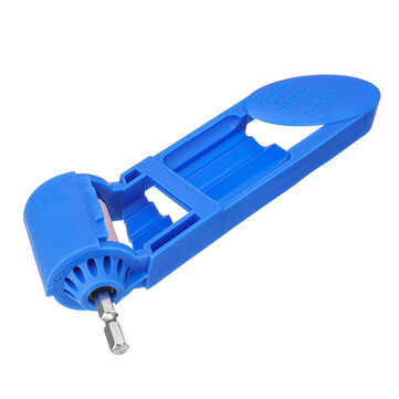 Drillpro Portable Drill Bit Sharpener 2-12.5mm Corundum Grinding Wheel Powered Tool For Drill Polish