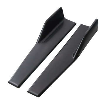 45cm Car Black Side Skirts Rocker Spiltters Winglet Wings Decorations for BMW E90 E91 E92 E93 E46 F8