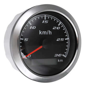 85mm GPS Speedometer Gauge With GPS Antenna 0-30km/h 0-60 km/h 0-120 km/h 0-200km/h (TYPE: #2)