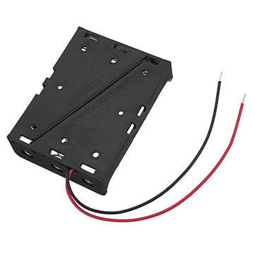5pcs DC 11.1V 3 Slot 3 Series 18650 Battery Holder High Quality Battery Box Battery Case With 2 Lead