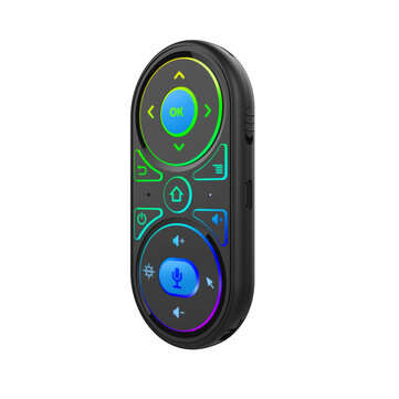 G11 Air Mouse Google Voice Microphone RGB Backlit Gyro Sensor Voice Remote Control IR Learning 2.4G