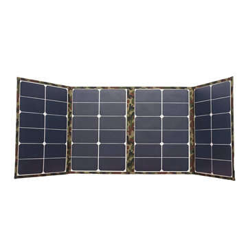 120W 18V Dual USB Sunpower Foldable Solar Panel Battery Charger Kits For Laptop Phone RV Boat Campin