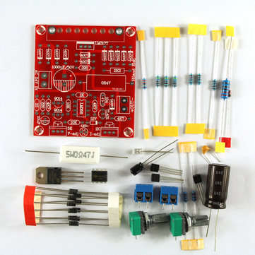 Original Hiland DIY 0-30V 0-1A LM317 Adjustable Voltage Current Power Supply Kit