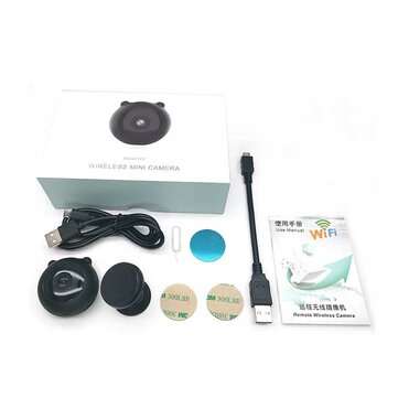 Little Bear Baby Monitor Mini IP Camera Night Vision Wifi Camera Motion Detections Recorder IP Camer