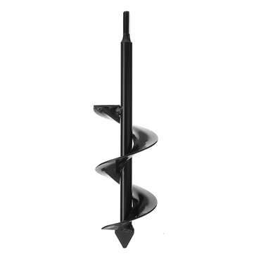 8cm Earth Auger Drill Bit Fence Borer for Garden Post Hole Digger Tool