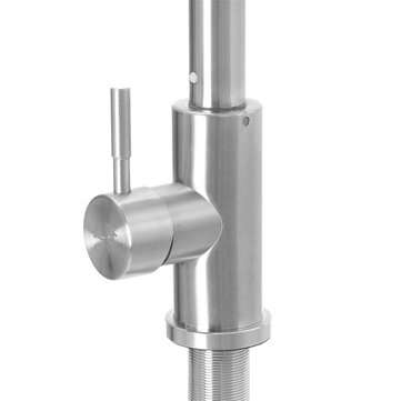 Stainless Steel Hot And Cold Pull Tap Simple Pull Kitchen Sink Faucets