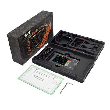 DS212 Digital Storage Oscilloscope Portable Nano Handheld Bandwidth 1MHz Sampling Rate 10MSa/s Thumb