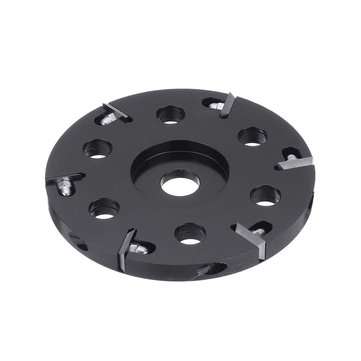 Drillpro 115mm 6 Carbide Tooth Wood Carving Disc Grinder Disc for 125 Angle Grinder