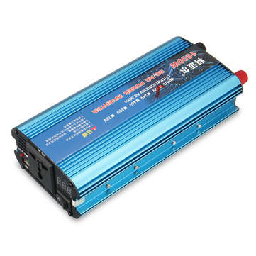DC 12V to AC 220V 1600W LCD Digital Solar Power Inverter Adapter Converter Charger