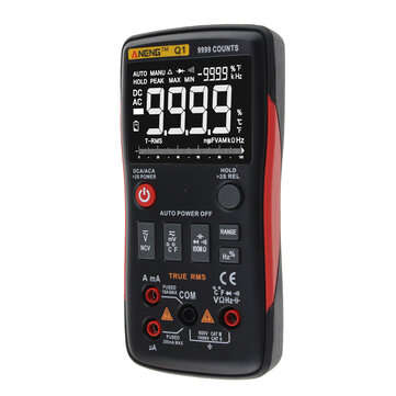 ANENG Q1 9999 Counts True RMS Digital Multimeter AC DC Voltage Current Resistance Capacitance Temper