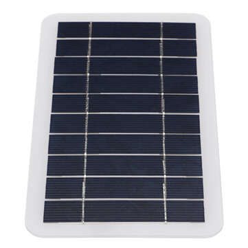 2W 5V Sunpower Solar Panel Polysilicon Solar Panel USB Charger for Outdoor Cycling Climbing Hiking C