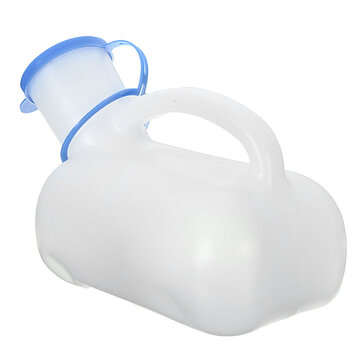 IPRee 1000ml Female Male Portable Mobile Urinal Mini Plastic Toilet With Cover Travel Camping