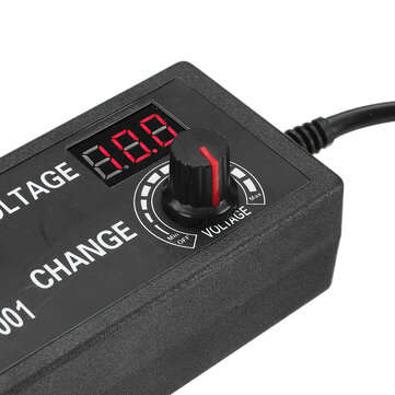 Excellway 9-24V 3A 72W AC/DC Adapter Switching Power Supply Regulated Power Adapter Supply Display