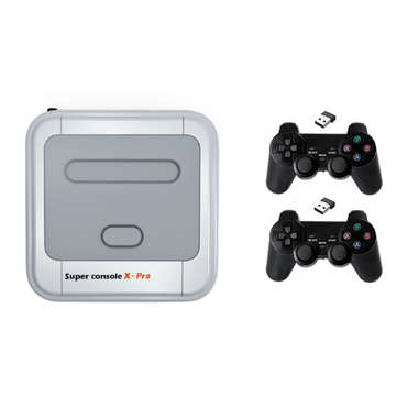 Super Console X Pro Amlogic S905X Wireless TV Game Console 64GB 128GB 50000+ Games