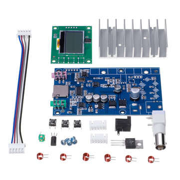 5W-7W FM Transmitter Broadcasting Station PLL Stereo Digital Frequency KITS + LCD Display