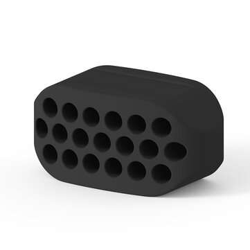 JawLine Exerciser Ball Facial Jaw Muscle Toner Training Fitness Anti-aging Food-g... (COLOR.: BLACK)