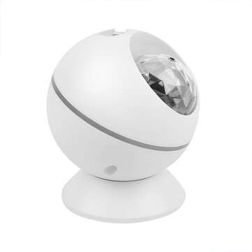 Car/Home Dual-use Spherical Starry Sky Projector RGB Lamp Car Atmosphere Light Voice Control Night L