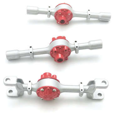 WPL Metal 6x6 Front Middle Rear Bridge Axle Shell For WPL B16.B36 1/16 RC Car Parts (COLOR.: WHITE)