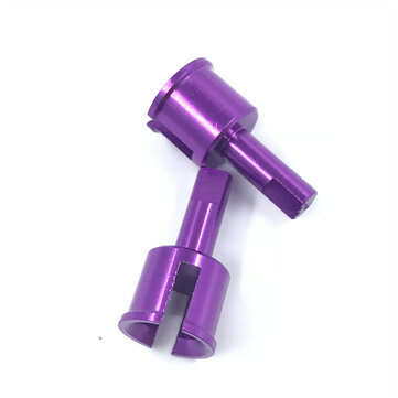 2PCS Aluminum Alloy Diff Drive Cup for WLtoys A949 A959 A969 A979 1/18 RC Car Up... (COLOR.: PURPLE)