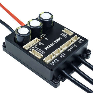 Flipsky 7550 75V FSESC Based On VESC6 w/ Aluminum Case High Current Parts for RC Car Vehicles Robots