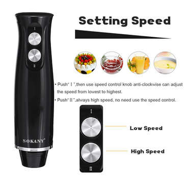 Sokany WK-1710 Four in One Meat Grinder 220V 500W Food Supplement Shredder Multifunctional for Juice