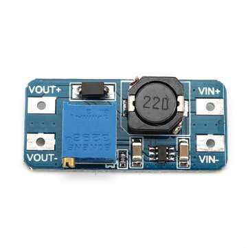 DC Boost Converter 2A Power Supply Module 2V-24V To 5V-28V Adjustable Regulator Board
