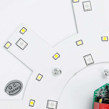 30cm Diameter Bluetooth WIFI LED Ceiling Light RGB Music Speaker Dimming Lamp APP Remote HOT