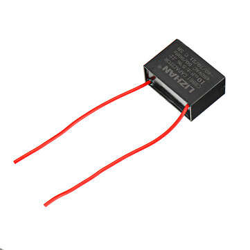 10pcs CBB61 450V 10uf Starting Capacitance AC Fan Capacitor CBB Motor Run Capacitor 450V 10F