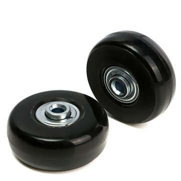 2pcs  Luggage Suitcase Replacement Wheels Axles Deluxe Repair 5022mm