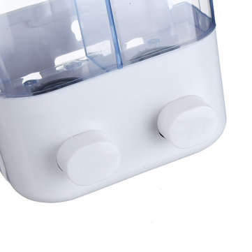 1000ML Kitchen Bathroom Shampoo Container Soap Dispenser Wall Mount Suction Cup Shampoo Container