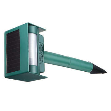 Solar Ultrasonic Vibrating Rodent Mole Solar Snake Repeller Sonic Wave Gopher Repeller Vole Cha-ser