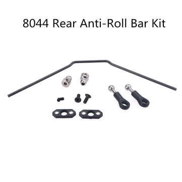ZD 9116 08427 9021 V3 BX-8E TC8 MT8 1/8 RC Car Spare Anti-Roll Bars Kit F/R 804... (DIRECTION: REAR)