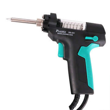 Pro`sKit SS-331H Absorb Gunn Electric Desoldering Station Soldering Tin Gunn Suction Tin Pump Access
